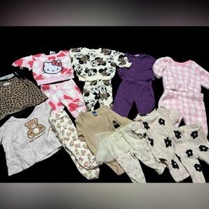 16pcs-8 sets Baby girl 0-3 MO-NIKE-Disney-hello kitty -SUPER CUTE